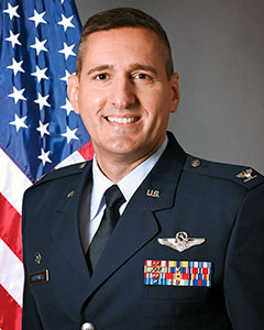 Colonel Steven H Rathmell, Commander, 224th Air Defense Group