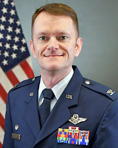 Colonel Joseph F Roos, Commander, Eastern Air Defense Sector