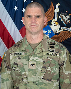Lieutenant Colonel Jeffrey  Csoka, Commander, 106th Regional Training Institute