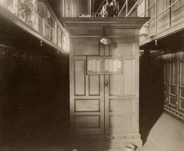 Lockers in Albany Washington Avenue Armory