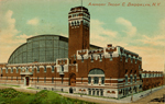Postcard of Brooklyn Bedford Avenue Armory