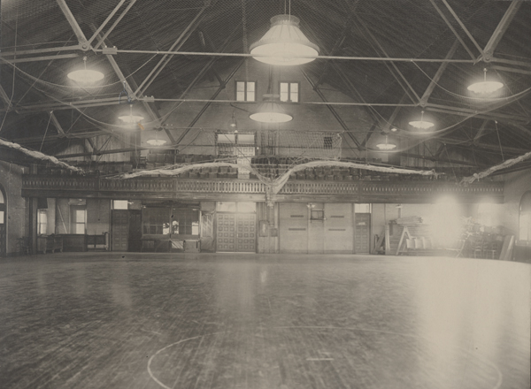 Interior of Catskill Armory