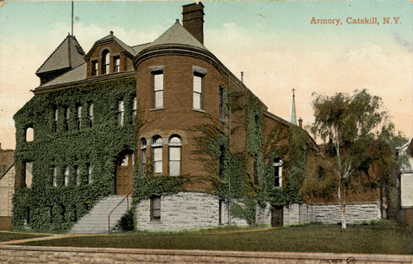 Postcard of Catskill Armory