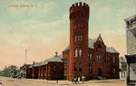 Postcard of Cohoes Armory