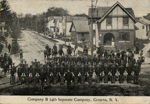 Postcard of Company B 34th Separate Company