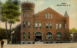 Postcard of Hoosick Falls Armory