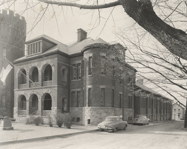 Exterior of Hudson Armory