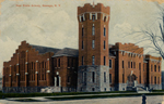 Postcard of Oswego Armory
