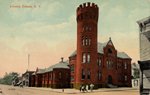 Postcard of Cohoes Armory
