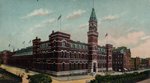 Postcard of New York City Park Avenue, 7th Regiment, Armory