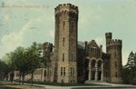 Postcard of Ogdensburg Elizabeth Street Armory