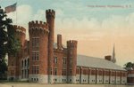 Postcard of Ogdensburg Elizabeth Street Armory