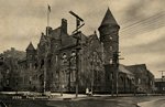 Postcard of Poughkeepsie Armory