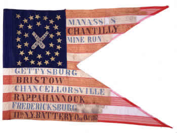 11th Independent Battery, NY Volunteers Guidon
