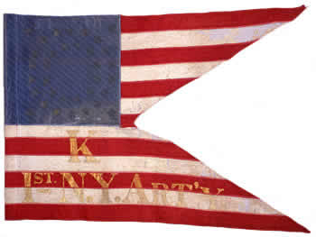 1st Artillery, Battery K Guidon