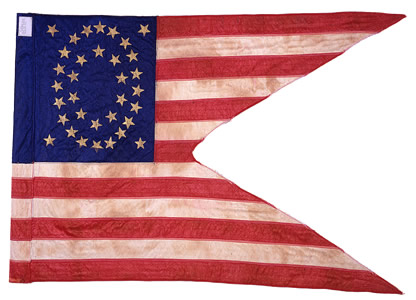 Battery A 3rd Regiment Light Artillery Guidon
