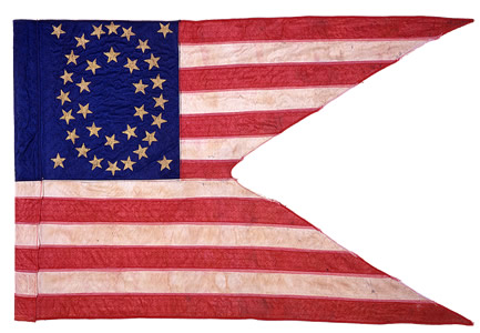 Battery A 3rd Regiment Light Artillery Guidon