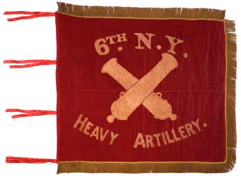6th Regiment Artillery (Heavy), NY Volunteers - Marker Flag 1