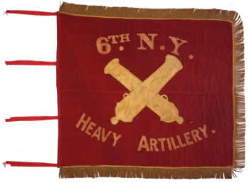 6th Regiment Artillery (Heavy), NY Volunteers - Marker Flag 2
