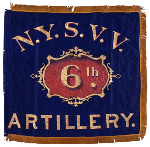 6th Regiment Artillery (Heavy), NY Volunteers Flank MArker