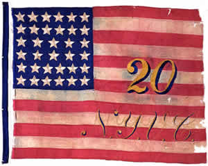 20th Cavalry General Guide Flag