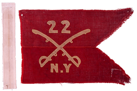 22nd Regiment Cavalry, NY Volunteers Guidon