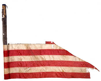 158th Infantry US Colored Troops Camp color