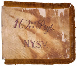 162nd Regiment, NY Volunteer Infantry - Marker