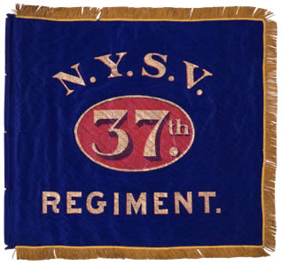 37th Regiment, NY Volunteer Infantry flank marker