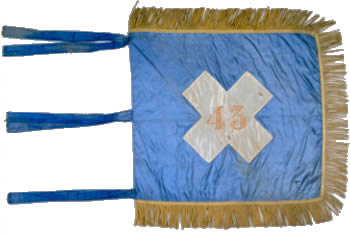 43rd Regiment, NY Volunteer Infantry - Marker