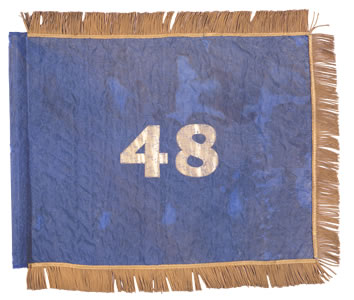 Flank Marker, 48th Regiment, NY Volunteer Infantry