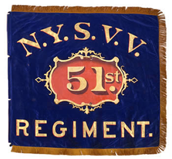 51st Regiment, NY Volunteer Infantry - Marker
