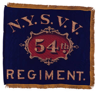 54th Regiment, NY Volunteer Infantry - Marker