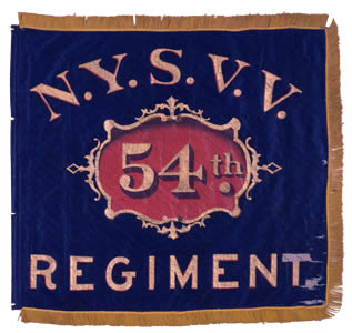 54th Regiment, NY Volunteer Infantry - Marker