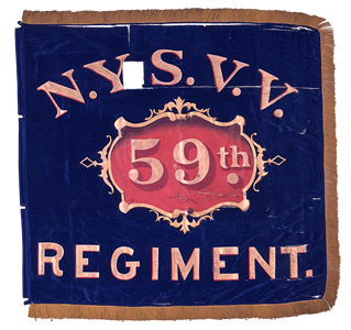 59th New York Volunteer Infantry Flank Marker