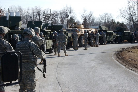 206th MP's Move Out