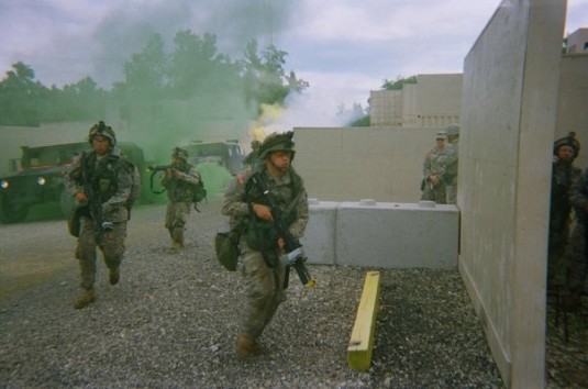 1-69th Infantry Trains at Fort Knox