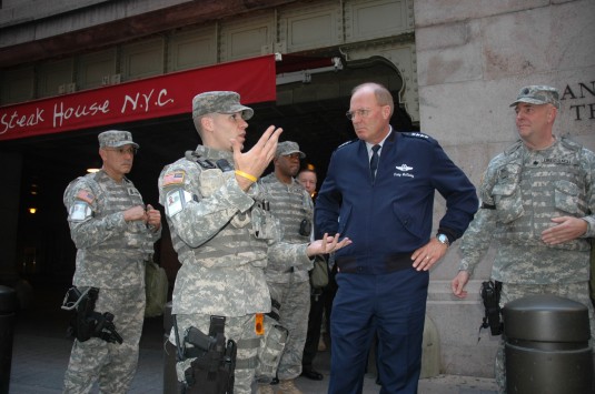 Top National Guard Officer Visits New York