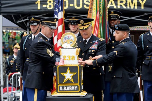 New York Guard Soldier Celebrates Army B-Day