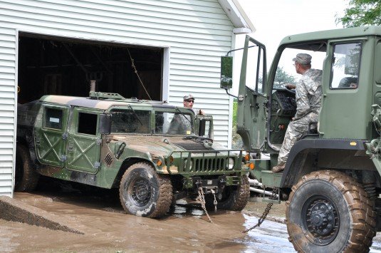 Guard Responds to Mohawk Valley Floods