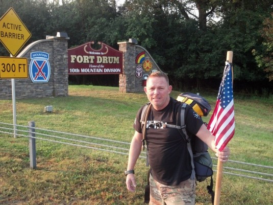 NY Soldier's 9/11 walk gives vets a leg up
