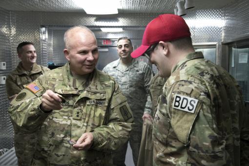 Adjutant General Visits 105th Airlift Wing 