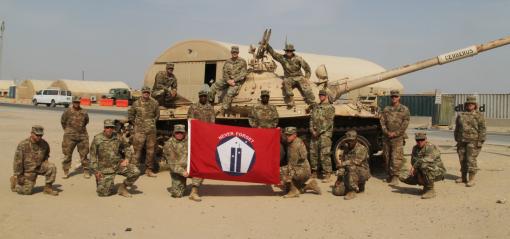 42 ID Iraq War Veterans Gather in Kuwait