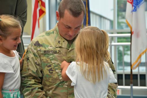 Army Guard Officer Promoted to Lieutenant Colonel