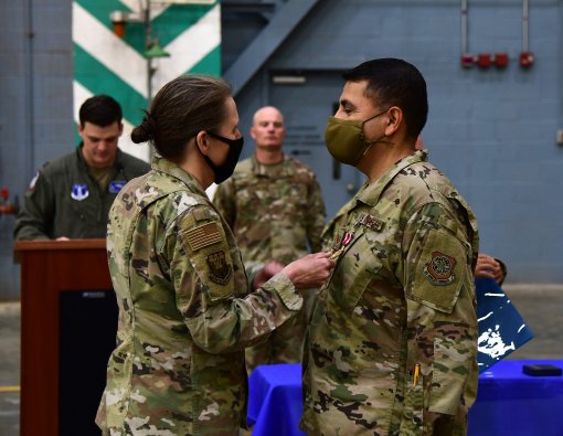 105th Airman Gets Meritorious Service Medal 