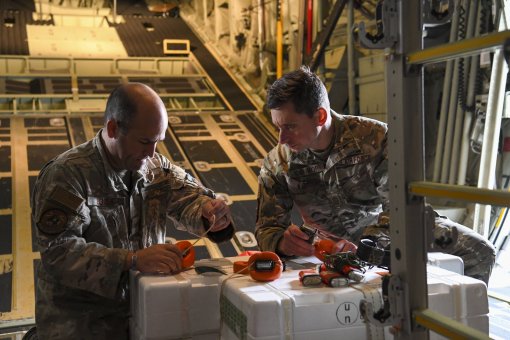 106th conducts at sea medical drop mission 