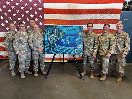 Airmen recognized for 2017 rescue 