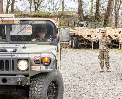 369th Soldiers sharpen their driving skills 