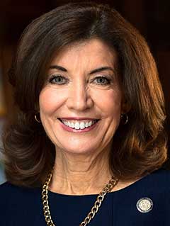  Kathy  Hochul, Commander in Chief /
Governor of New York State