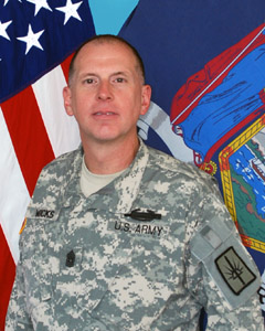 Command Sergeant Major Frank Wicks - New York National Guard Command Sergeant Major